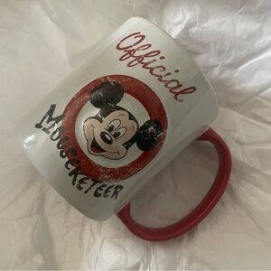 Mickey Mouseketeer Mug with Red Handle